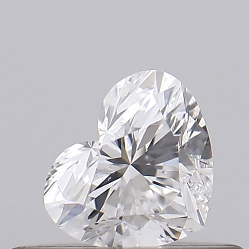 0.26 carat E-VVS1 Natūralus Heart Deimantas (1)