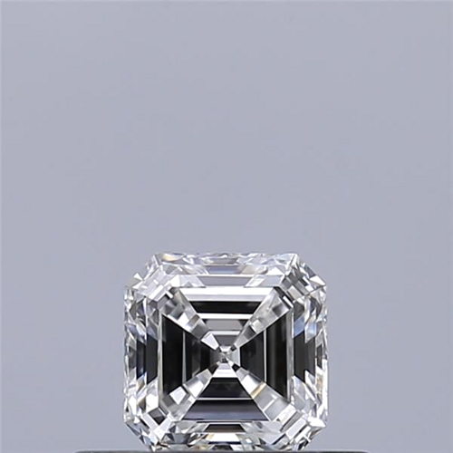 0.33 carat E-VVS1 Natūralus Asscher Deimantas (1)