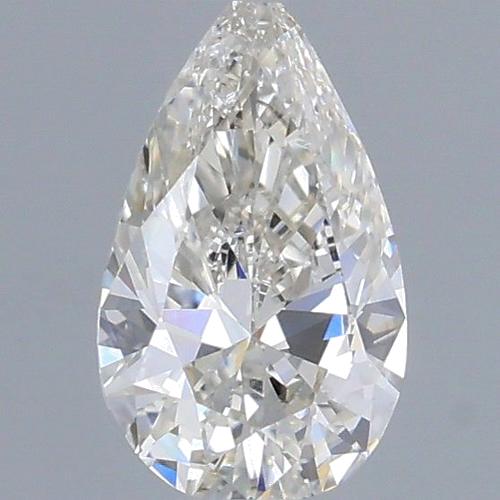 0.4 carat J-SI1 Natūralus Pear Deimantas (1)