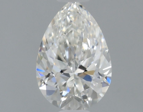 0.31 carat G-VVS1 Natūralus Pear Deimantas (1)