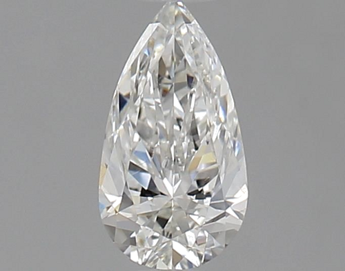0.4 carat G-SI1 Natūralus Pear Deimantas (1)