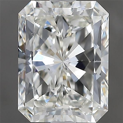 1.7 carat I-SI1 Natūralus Radiant Deimantas (1)