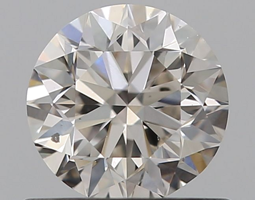 0.59 carat I-SI1 Very Good cut Natūralus Round Deimantas (1)