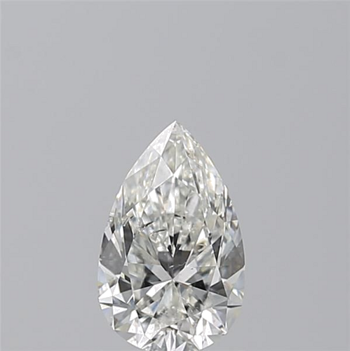 1.2 carat H-SI2 Natūralus Pear Deimantas (1)