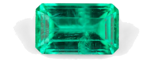 0.68 carat GREEN Octagonal Smaragdas (1)