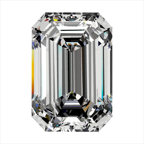 0.38 carat G-IF Natūralus Emerald Deimantas (1)