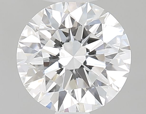 0.58 carat D-VVS2 Excellent cut Natūralus Round Deimantas (1)
