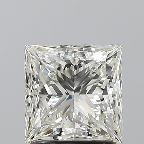 1.7 carat J-VVS1 Natūralus Princess Deimantas (1)