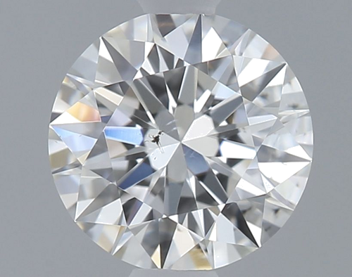 0.56 carat E-SI1 Excellent cut Natūralus Round Deimantas (1)