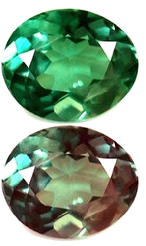 0.39 carat GREEN Oval Alexandrite (1)