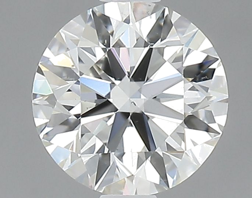 0.53 carat H-SI1 Excellent cut Natūralus Round Deimantas (1)