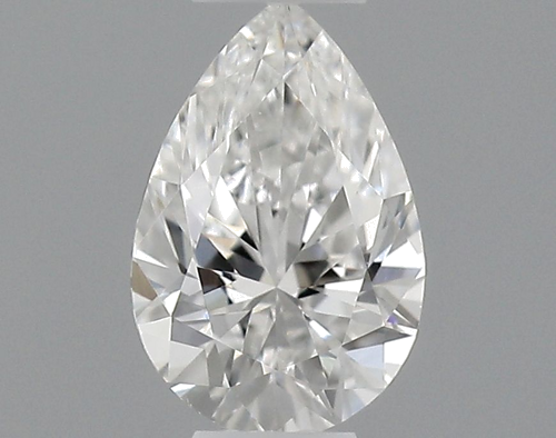 0.27 carat F-VVS2 Natūralus Pear Deimantas (1)