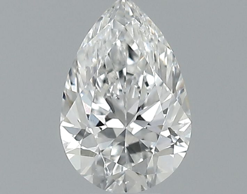 0.35 carat F-SI1 Natūralus Pear Deimantas (1)