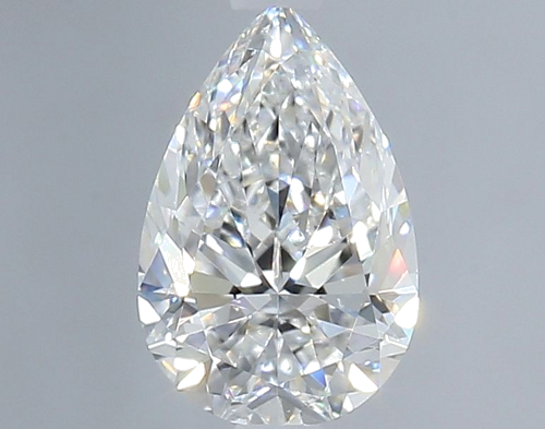 0.9 carat E-SI1 Natūralus Pear Deimantas (1)
