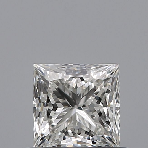 0.52 carat G-IF Natūralus Princess Deimantas (1)