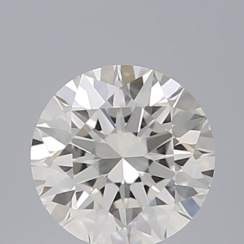 0.43 carat F-VVS2 Excellent cut Natūralus Round Deimantas (1)