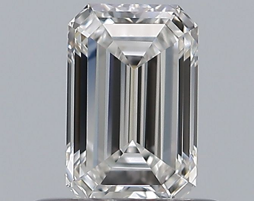 0.53 carat F-VVS2 Natūralus Emerald Deimantas (1)