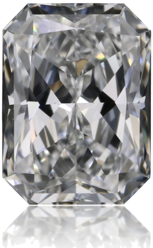 0.31 carat E-SI1 Natūralus Radiant Deimantas (1)