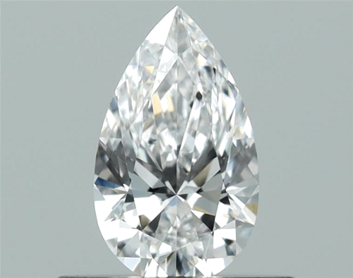 0.41 carat D-VVS1 Natūralus Pear Deimantas (1)
