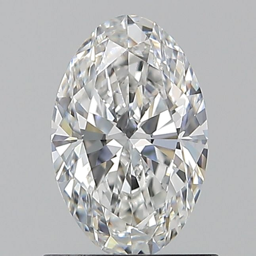 0.9 carat F-VS1 Natūralus Oval Deimantas (1)