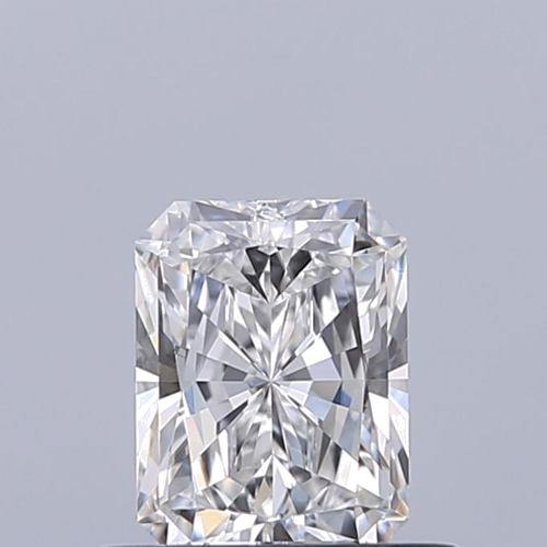 0.5 carat E-VVS2 Natūralus Radiant Deimantas (1)