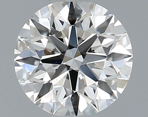 0.51 carat H-VVS2 Excellent cut Natūralus Round Deimantas (1)