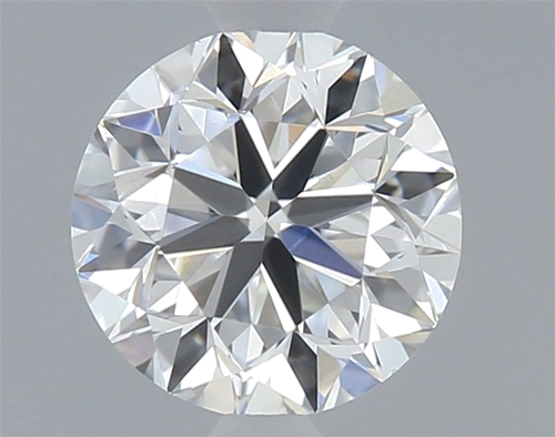 0.51 carat G-VS2 Very Good cut Natūralus Round Deimantas (1)