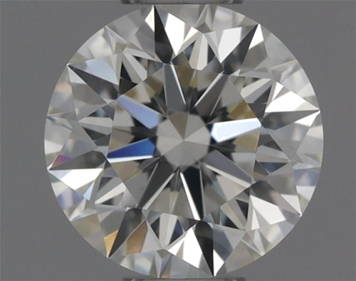0.37 carat H-VVS2 Excellent cut Natūralus Round Deimantas (1)