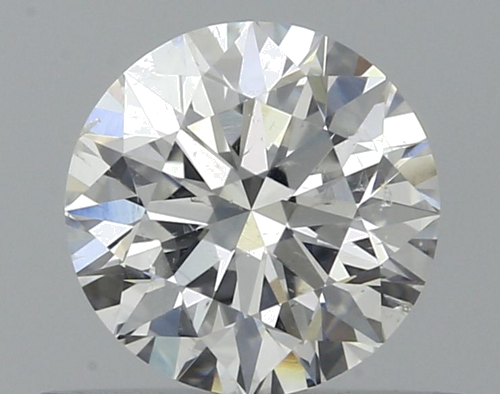 0.5 carat F-SI2 Very Good cut Natūralus Round Deimantas (1)