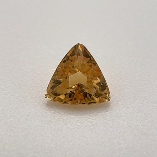 0.4 carat ORANGE Trilliant Topaz (1)