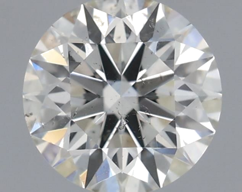 0.44 carat K-SI2 Very Good cut Natūralus Round Deimantas (1)