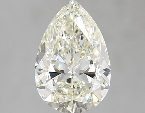 0.9 carat K-SI1 Natūralus Pear Deimantas (1)