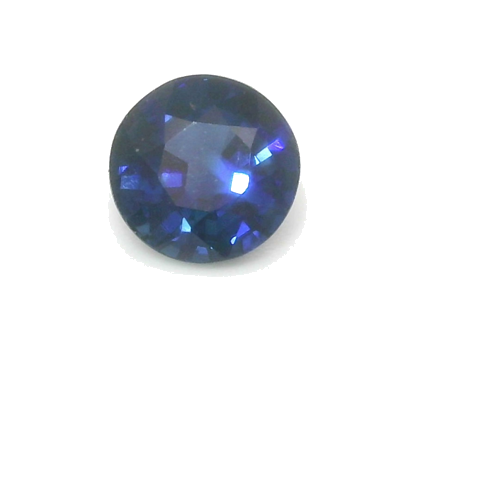 0.57 carat BLUE Round Safyras (1)