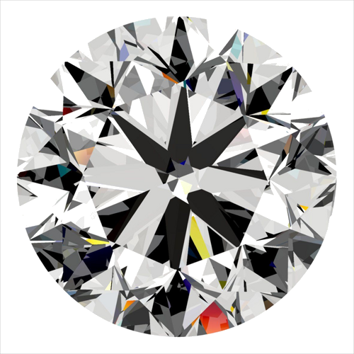 0.3 carat G-VS1 GD cut Natūralus Round Deimantas (1)