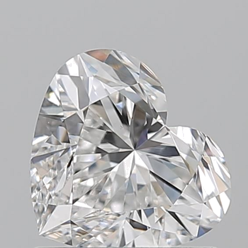 1.03 carat F-VS2 Natūralus Heart Deimantas (1)