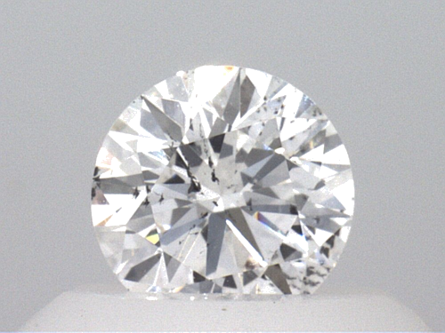 0.38 carat E-SI2 Very Good cut Natūralus Round Deimantas (1)