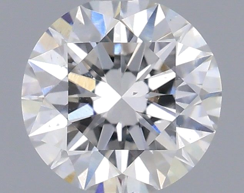 0.5 carat F-SI1 Excellent cut Natūralus Round Deimantas (1)