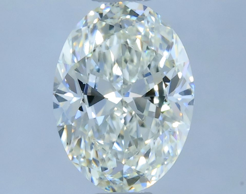 0.7 carat J-VVS2 Natūralus Oval Deimantas (1)