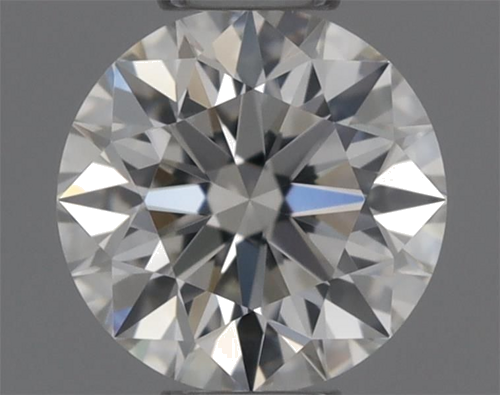 0.32 carat H-VVS2 Excellent cut Natūralus Round Deimantas (1)
