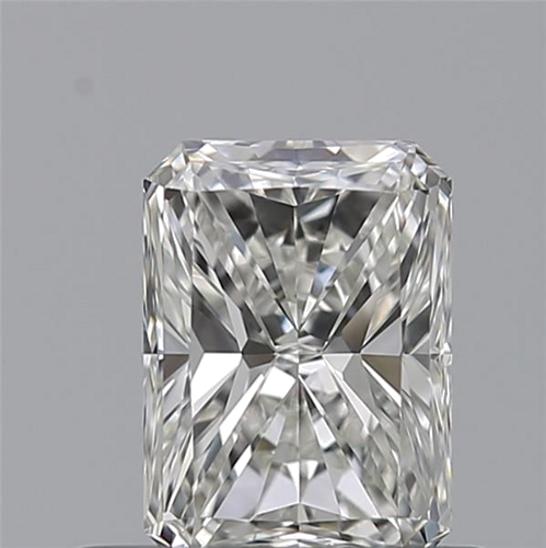 0.51 carat H-VVS1 Natūralus Radiant Deimantas (1)