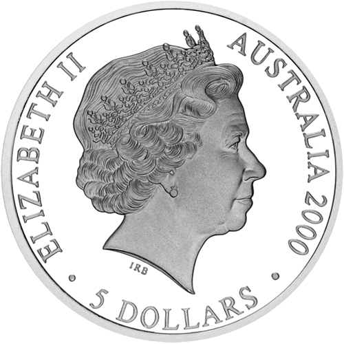 2000 Sydney Olympics Sea Change II Australia Silver Coin (2)