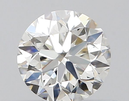 0.5 carat I-VVS2 Very Good cut Natūralus Round Deimantas (1)