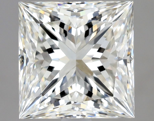 3.0 carat H-VS1 Natūralus Princess Deimantas (1)
