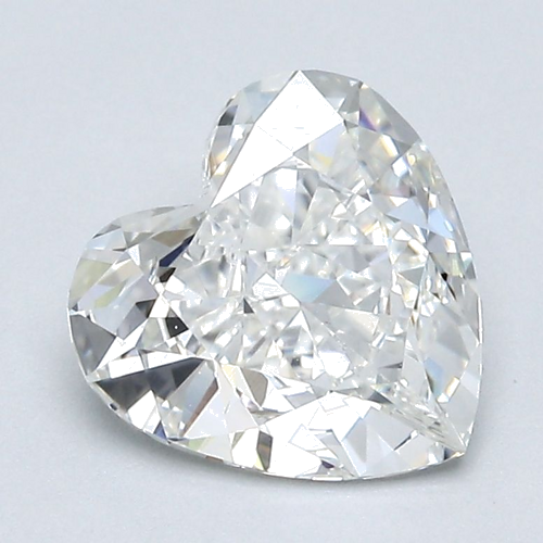 1.51 carat E-IF Natūralus Heart Deimantas (1)