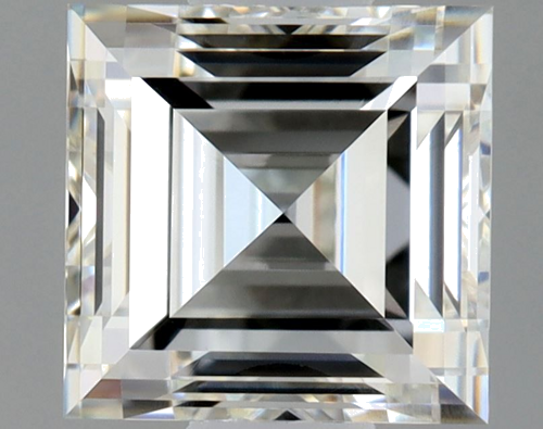 0.52 carat I-VVS2 Natūralus Square Radiant Deimantas (1)