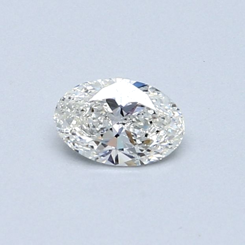 0.3 carat H-VS2 Natūralus Oval Deimantas (1)