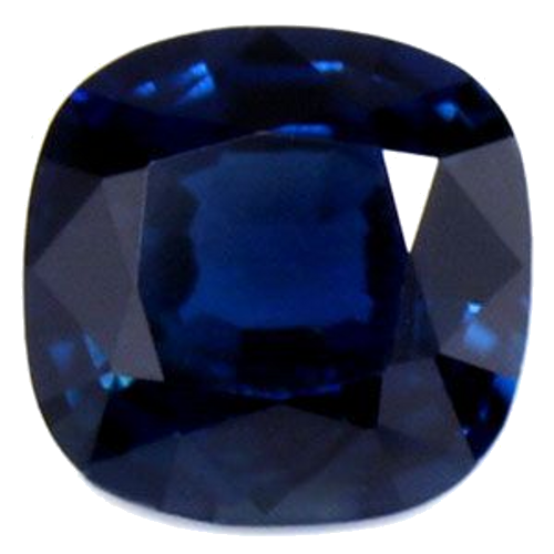 0.59 carat BLUE Cushion Safyras (1)