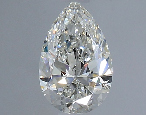 0.51 carat G-VVS1 Natūralus Pear Deimantas (1)