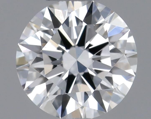 0.26 carat F-VVS2 Excellent cut Natūralus Round Deimantas (1)