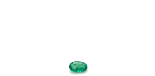 0.35 carat GREEN Oval Smaragdas (1)